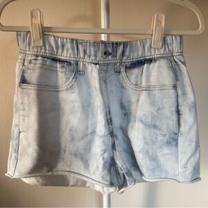 Rag & Bone Miramar Shorts Sweatpants Light Wash Size S 100% Cotton